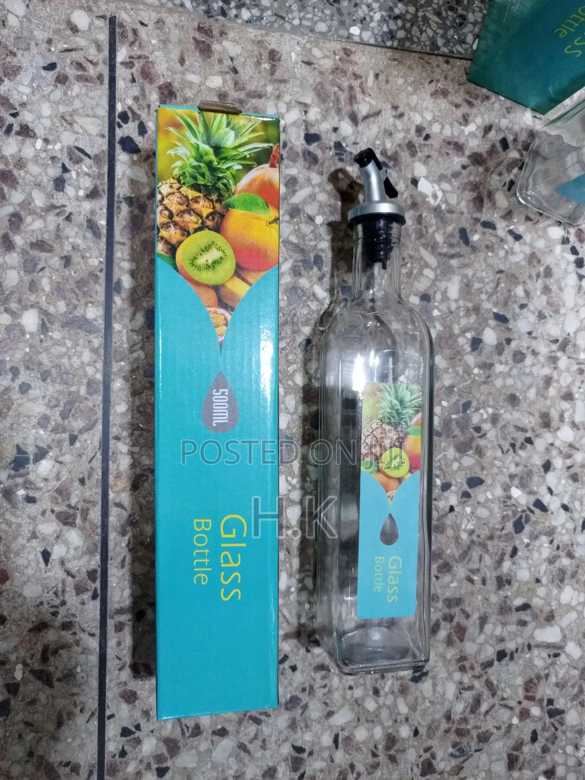 Glass Oil Dispenser-500ml