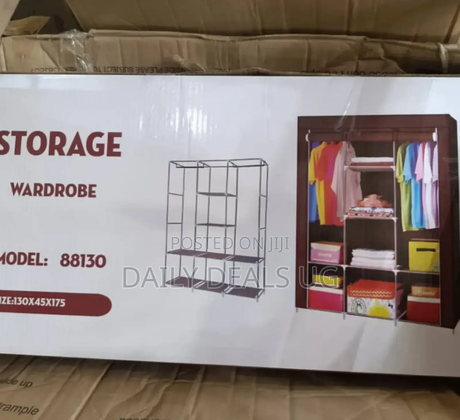 Portable Storage Wardrobe