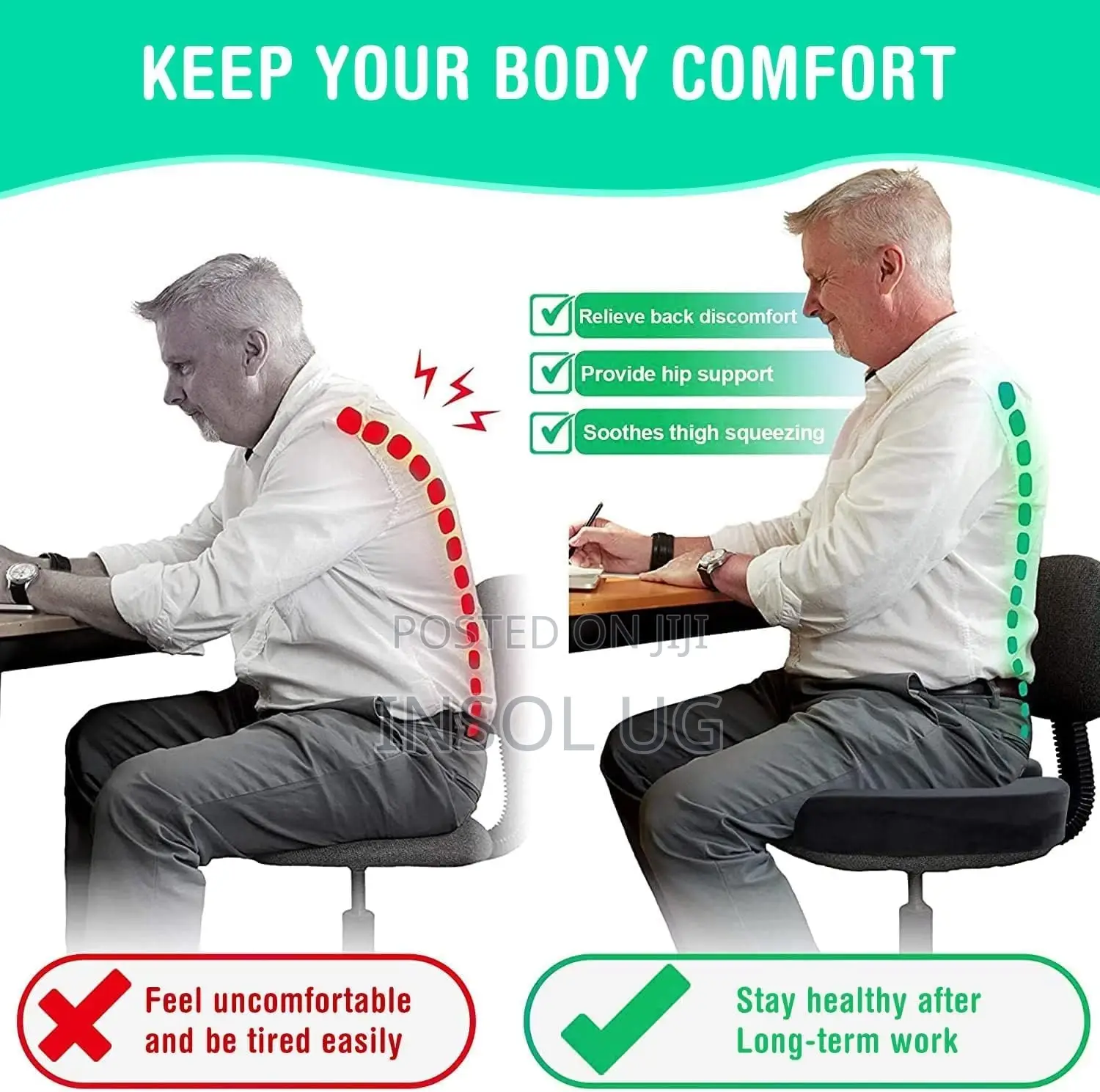 Coccxy Tailbone Pillow