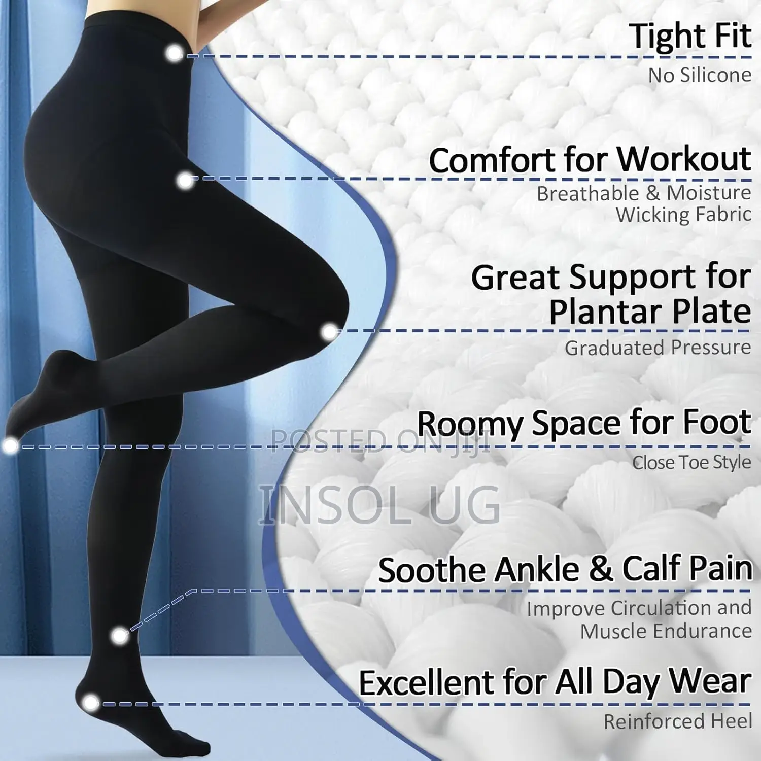 High Waist Medical Stockings
