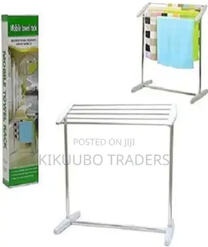 Mobile Foldable Towel Rack
