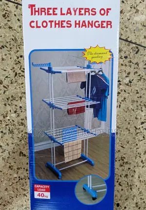 3 Layers Clothes Hanger Drying Rack