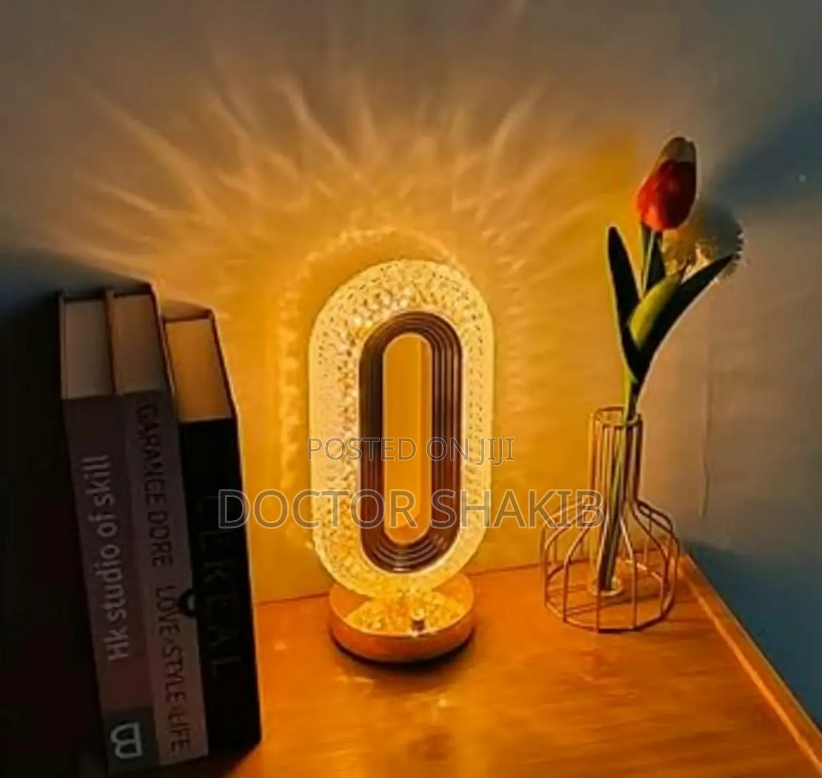 A New Decorative Oval Desk Lamp