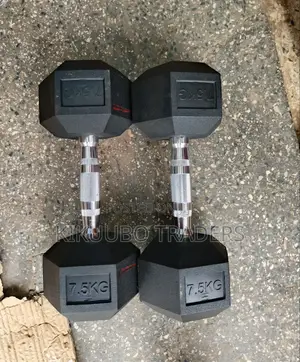 7.5kg Pair of Hex Dumbells