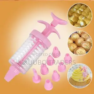 Reusable Pastry Gun With 8 Nozzles