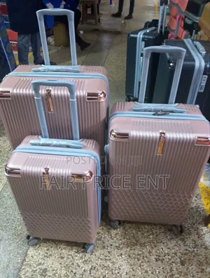 Executive Plastic Suitcases. Full Set ( 3pcs)