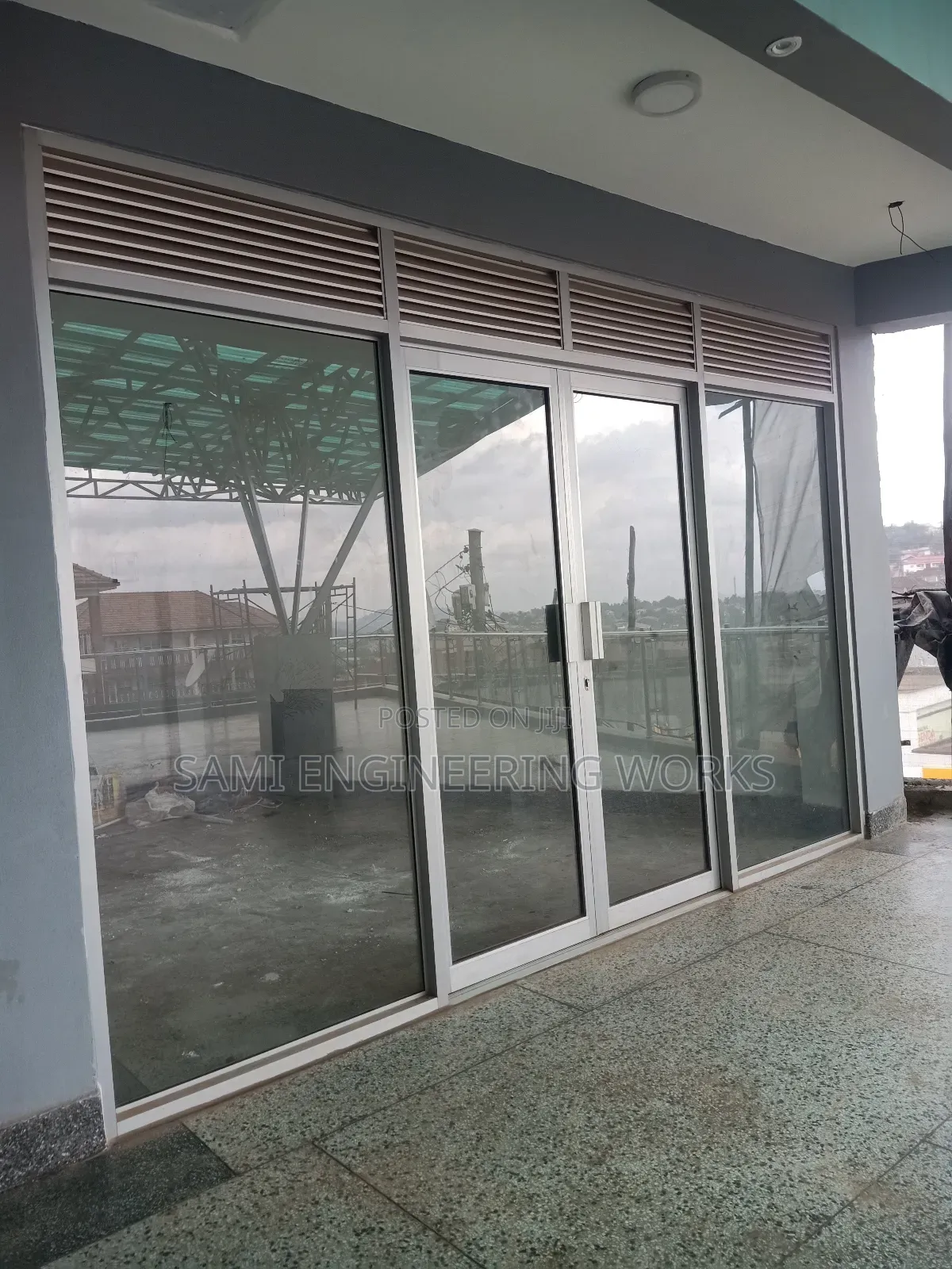 Aluminium Swinging Shop Front CBS