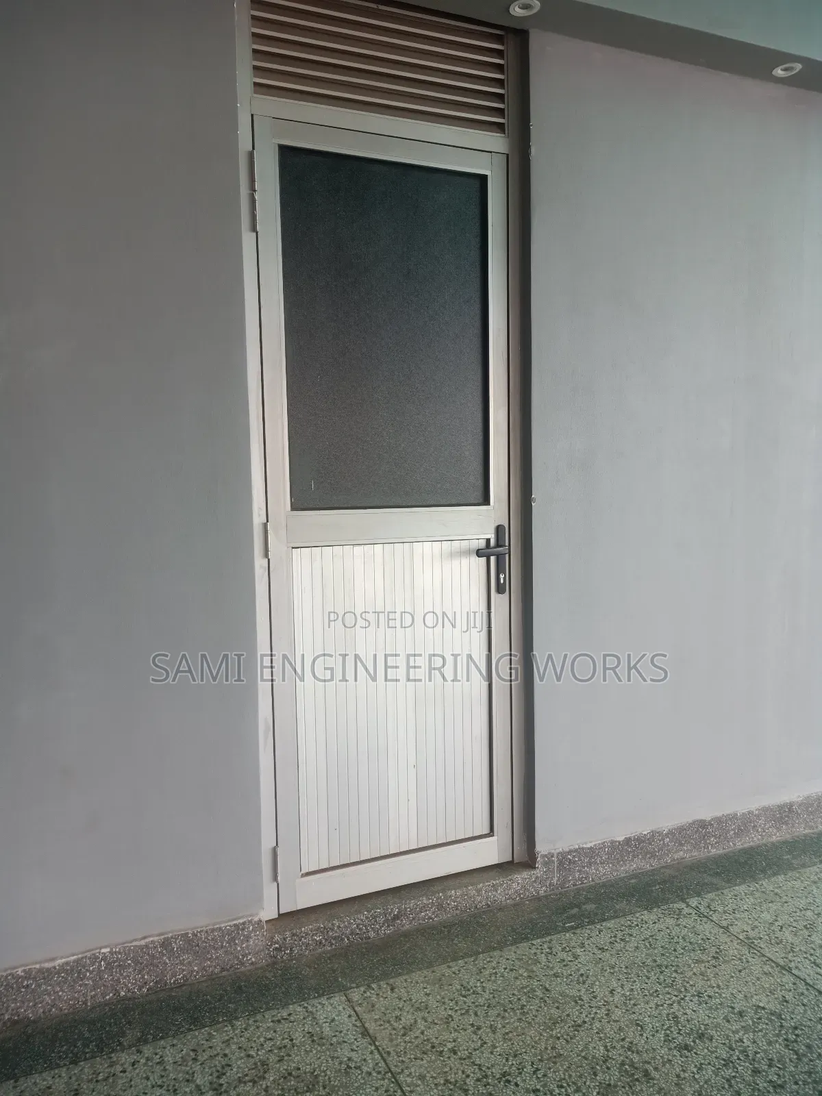 Aluminum Half Pannel With Glass