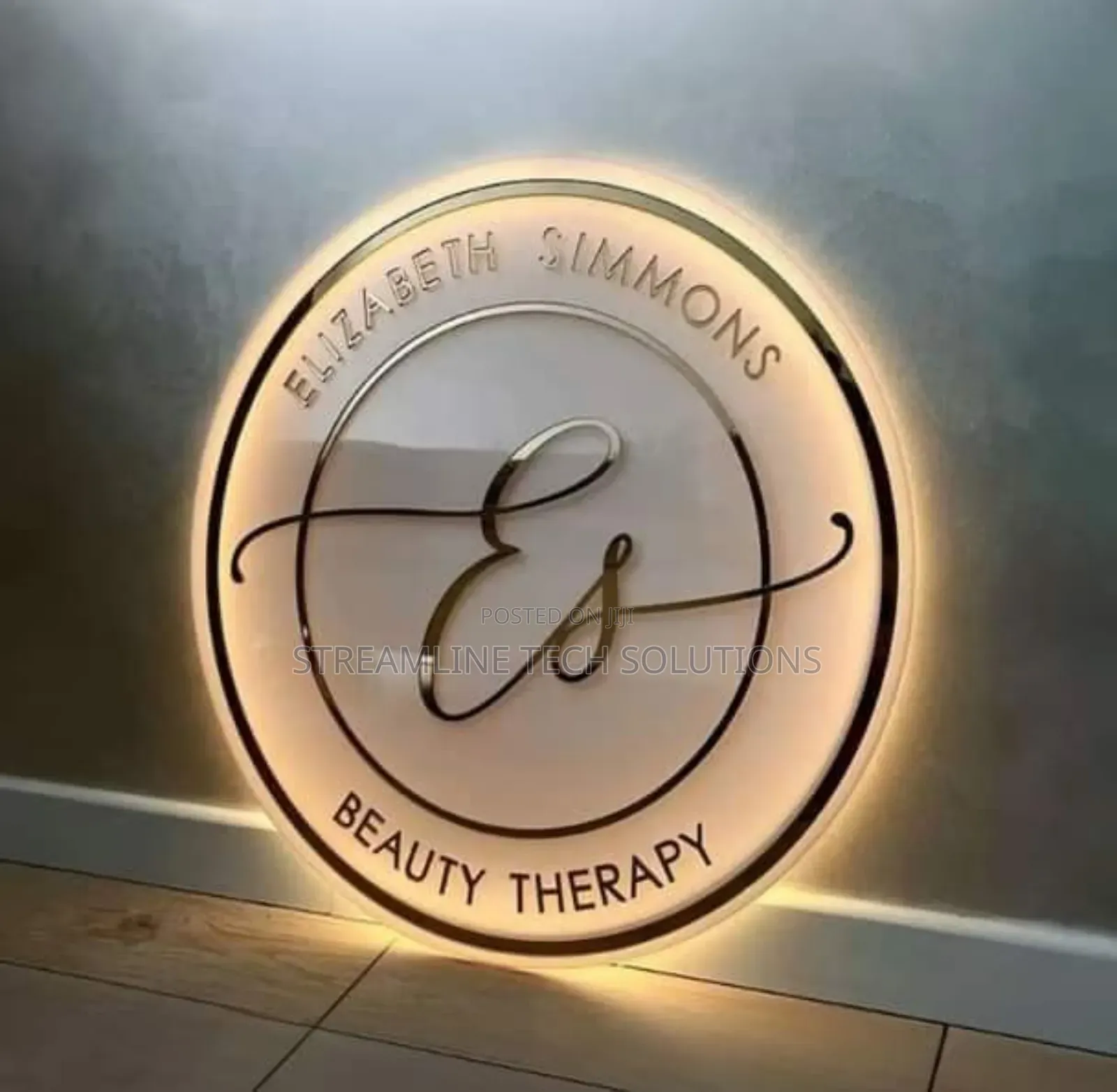 Golden Silver 3D Branding