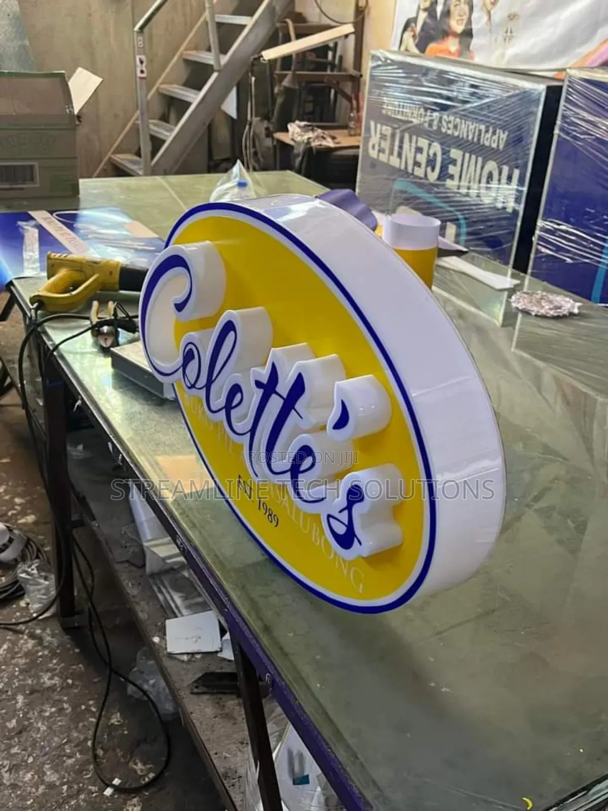 Golden Silver 3D Branding