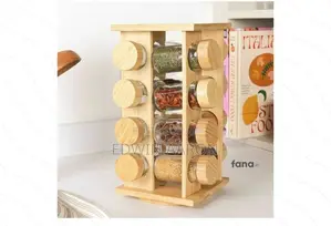 16pc Spice Rack Storage Set