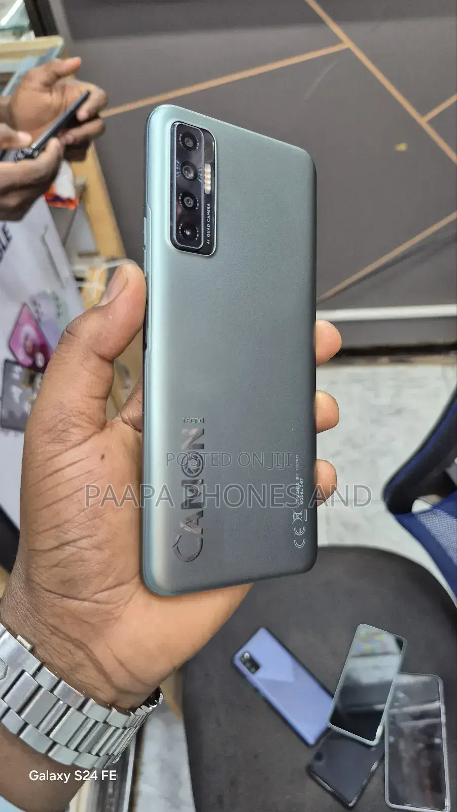Tecno Camon 17P 128 GB Green