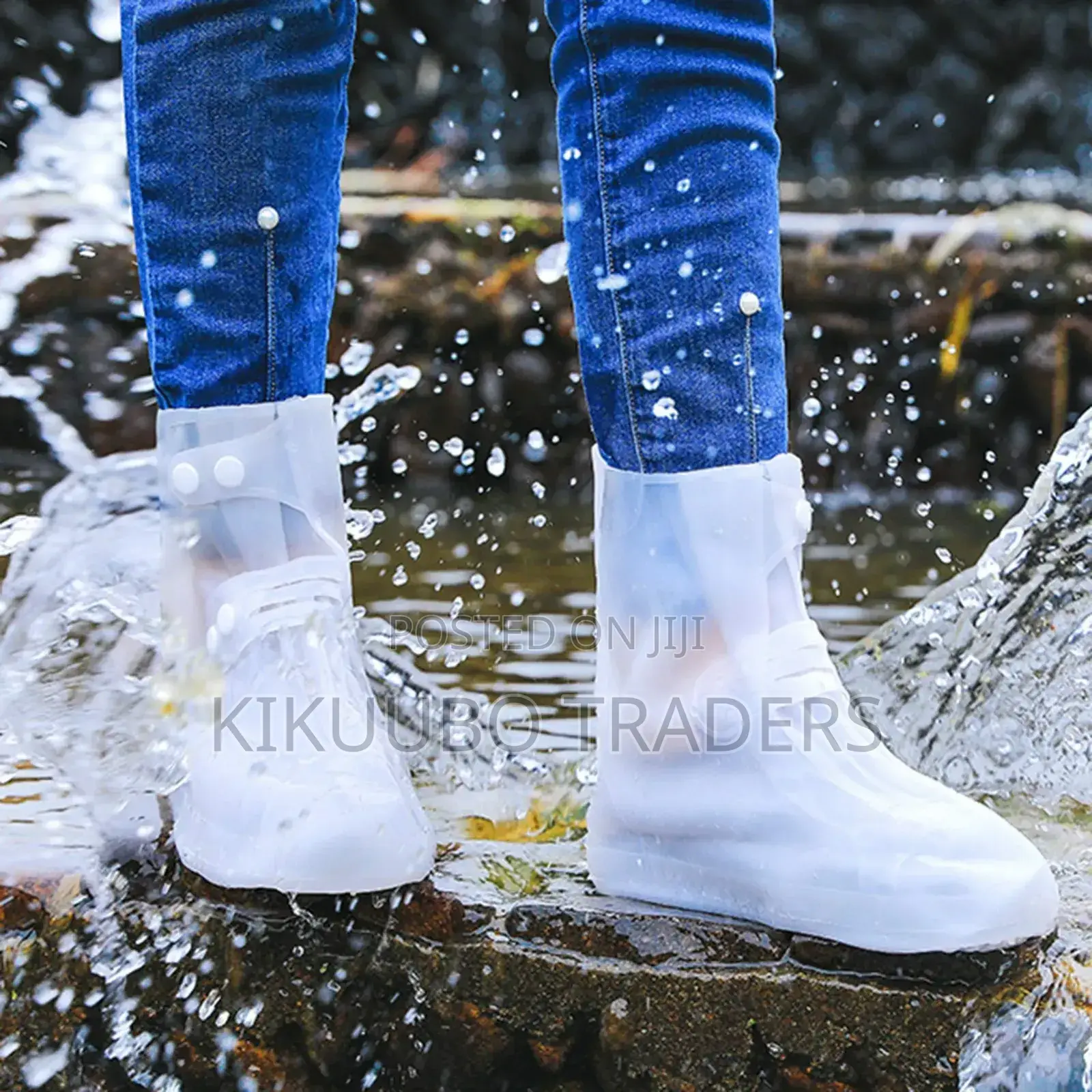 Waterproof Rain Shoe Protector, Reusable Non-slip Boots