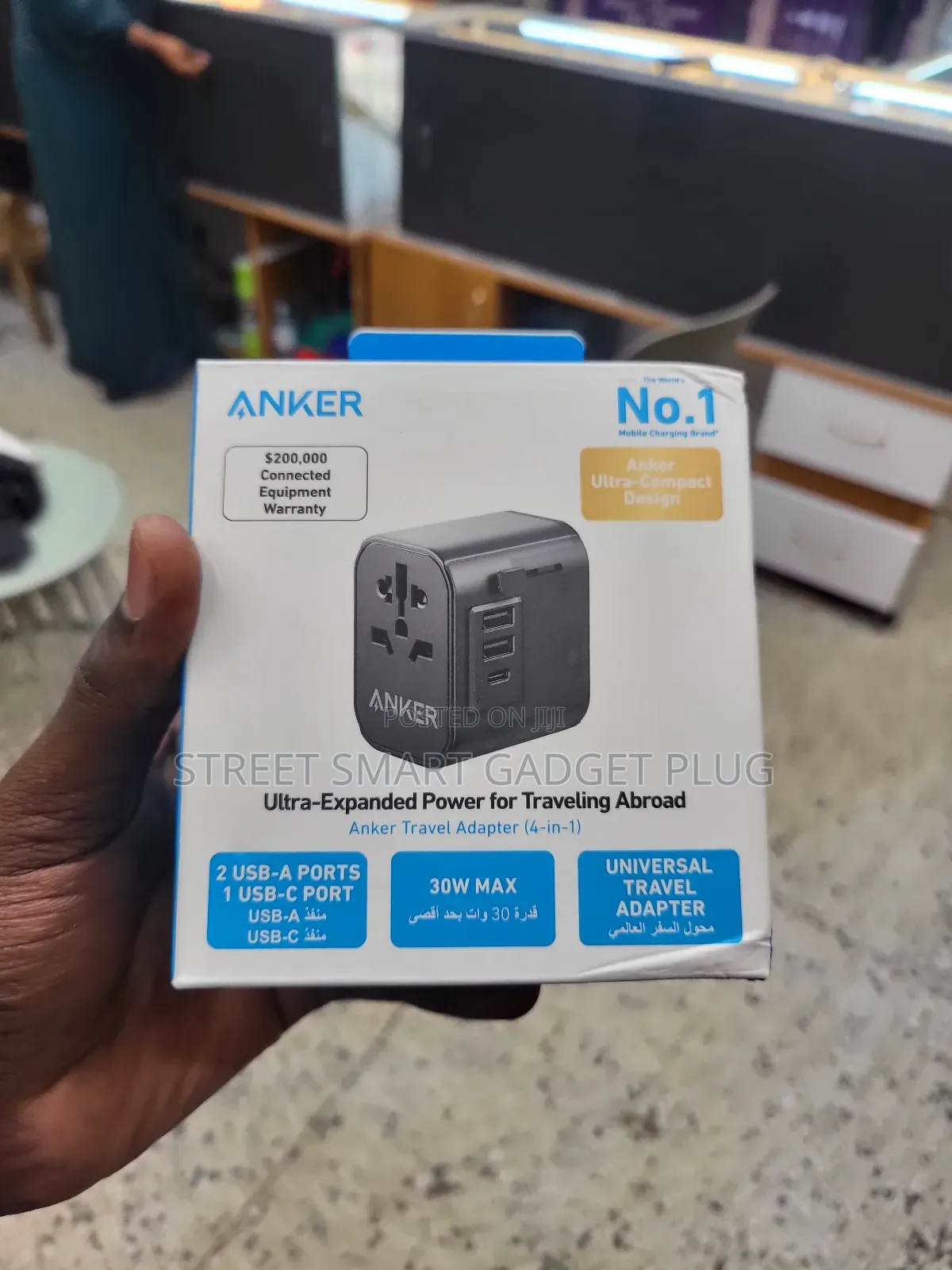 Anker 30watts Travel Adapter