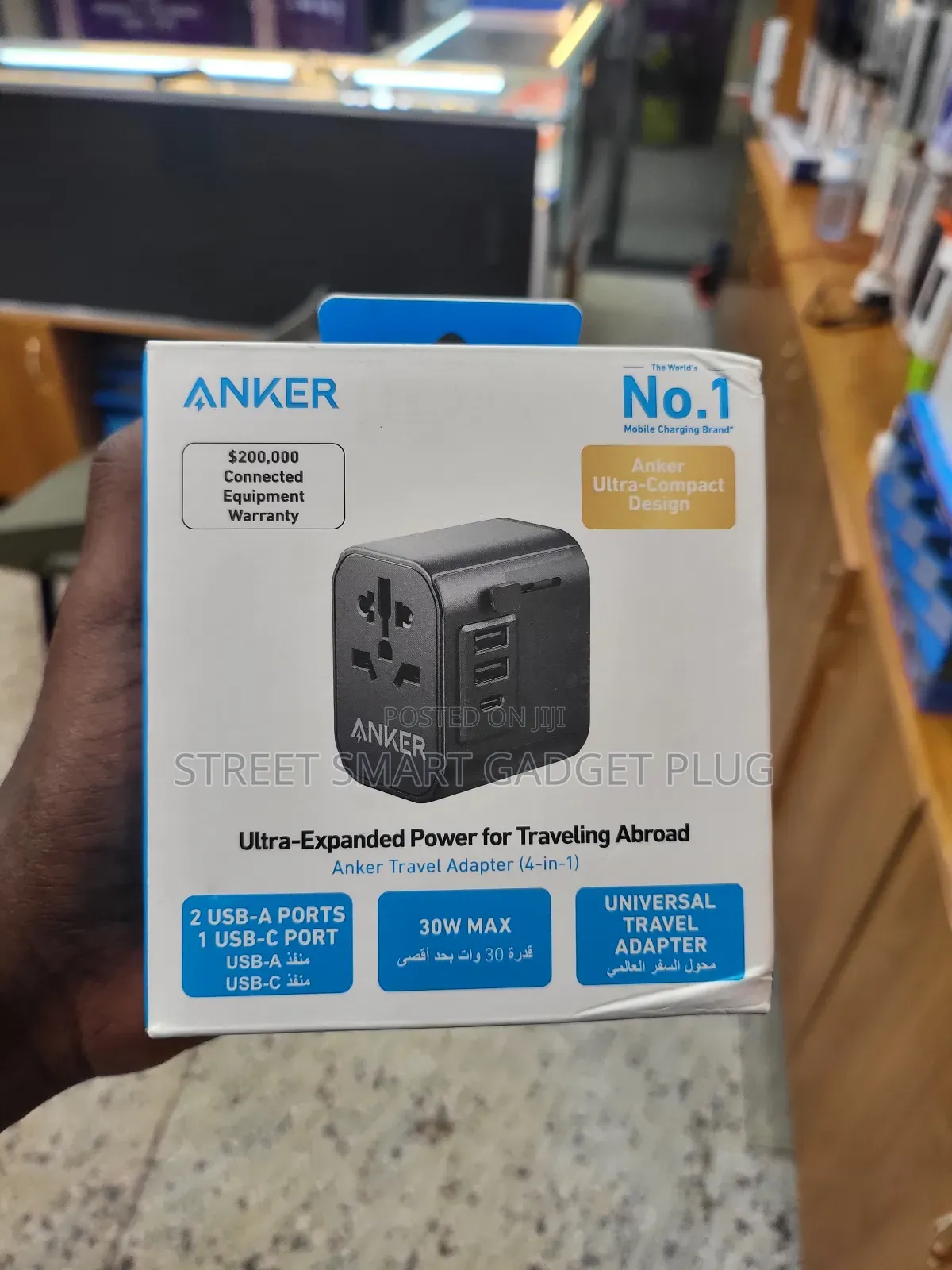 Anker 30watts Travel Adapter