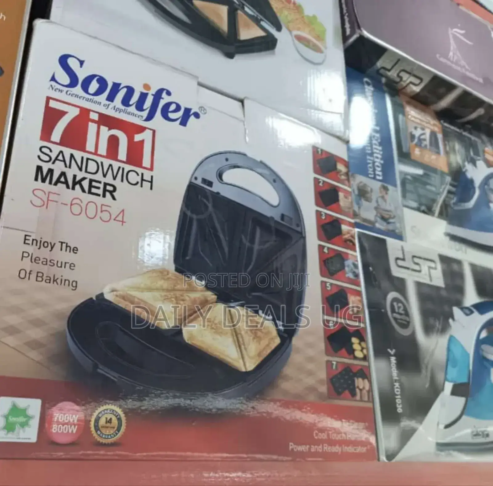 7 in 1 Electric Sonifer Sandwich Maker