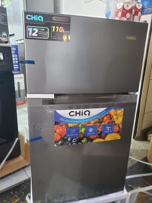 110L Chiq Double Door Fridge