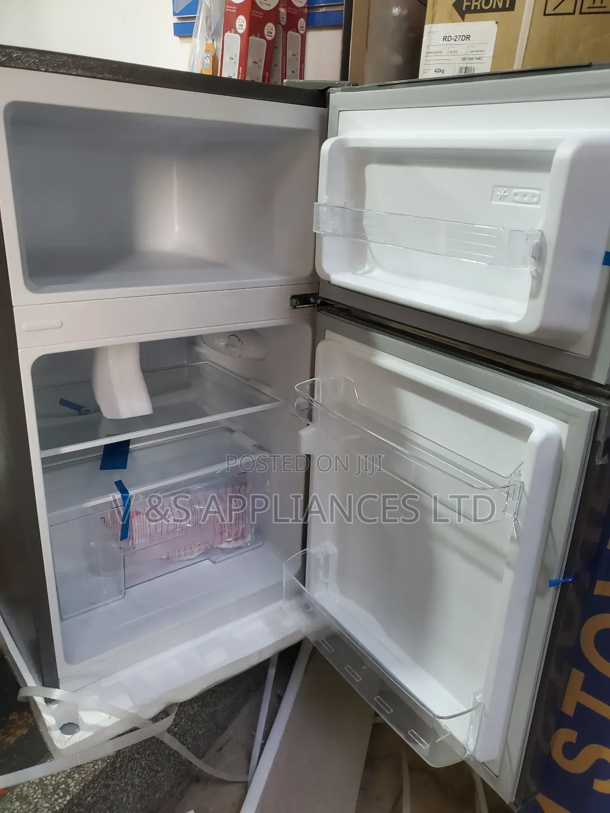 110L Chiq Double Door Fridge