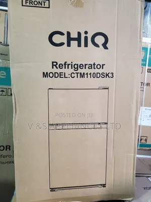 110L Chiq Double Door Fridge