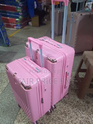 VIP Original Rubber Plastic Suitcase Medium. ( Pink)