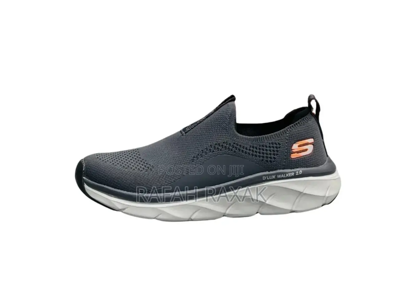 Original Grey Skechers D’Lux Walker 2.0 Light Sneaker