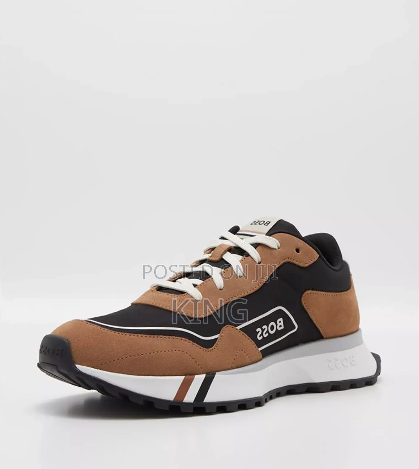 Brown Boss Finesse Sneakers
