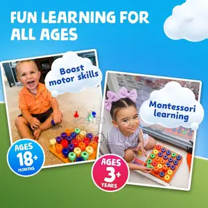 Peg Board for Motor Skill Training
