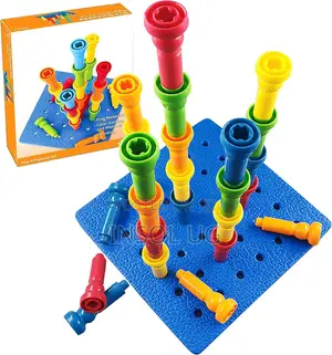 Peg Board for Motor Skill Training