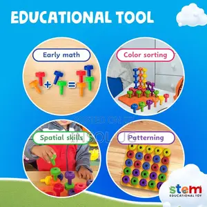 Peg Board for Motor Skill Training