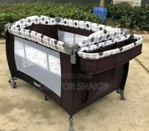 Premium Baby Cradle Bed With Mosquito Net
