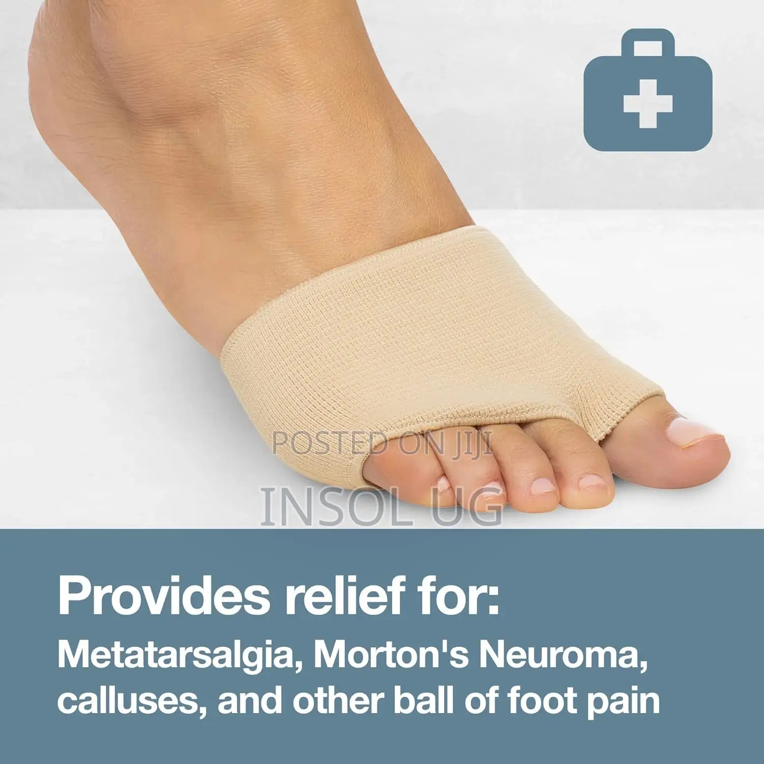 Metatarsal Sleeve With Gel Pads