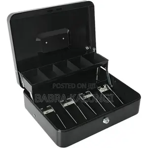 Portable Shop Money Cash Register Box Container