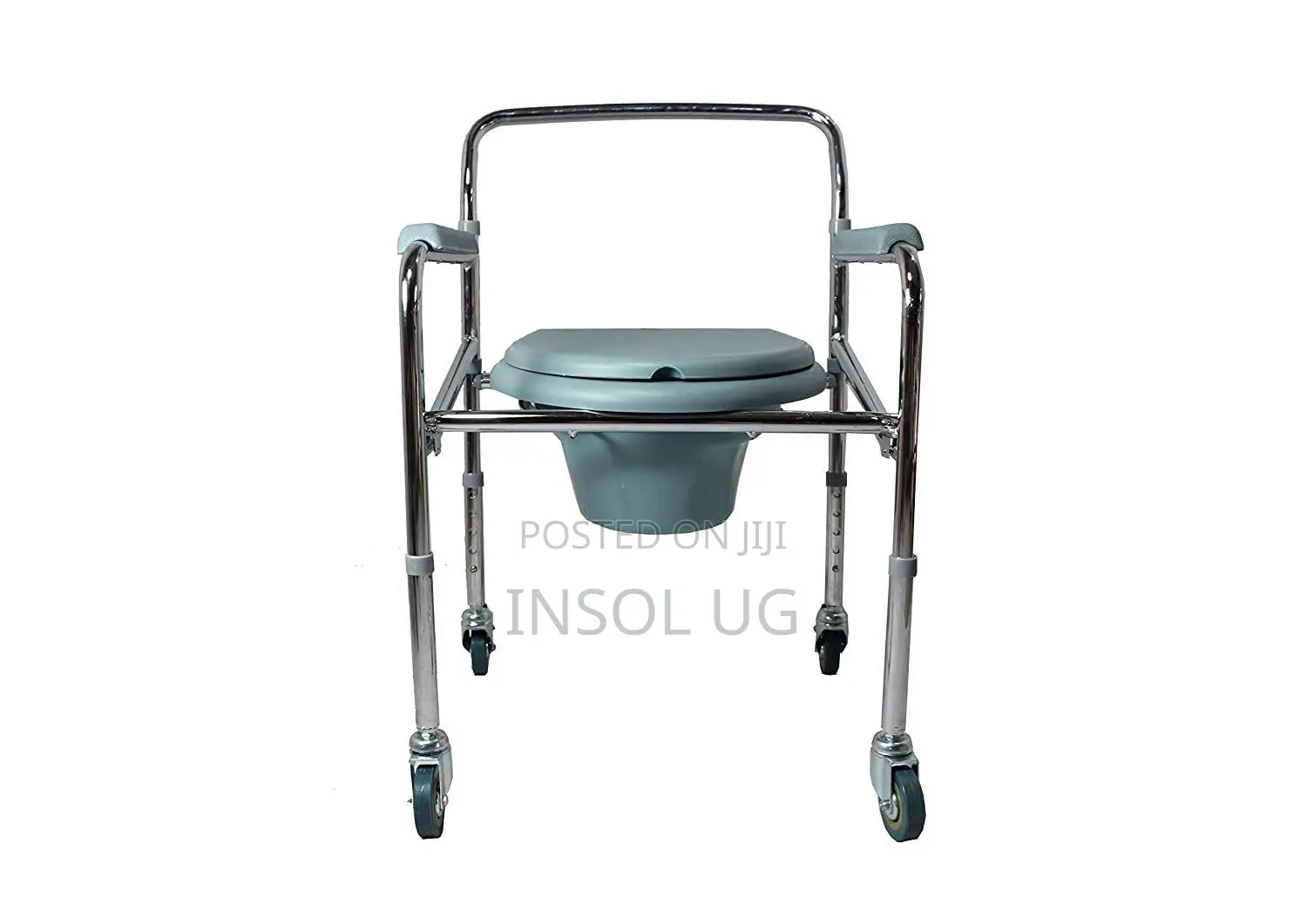 Commode Toilet Chair With Castor