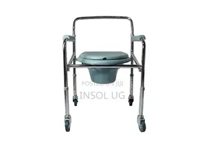 Commode Toilet Chair With Castor