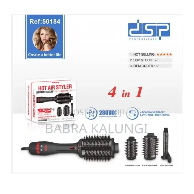 DSP Blow Dryer Brush in One and Hot Air Styler
