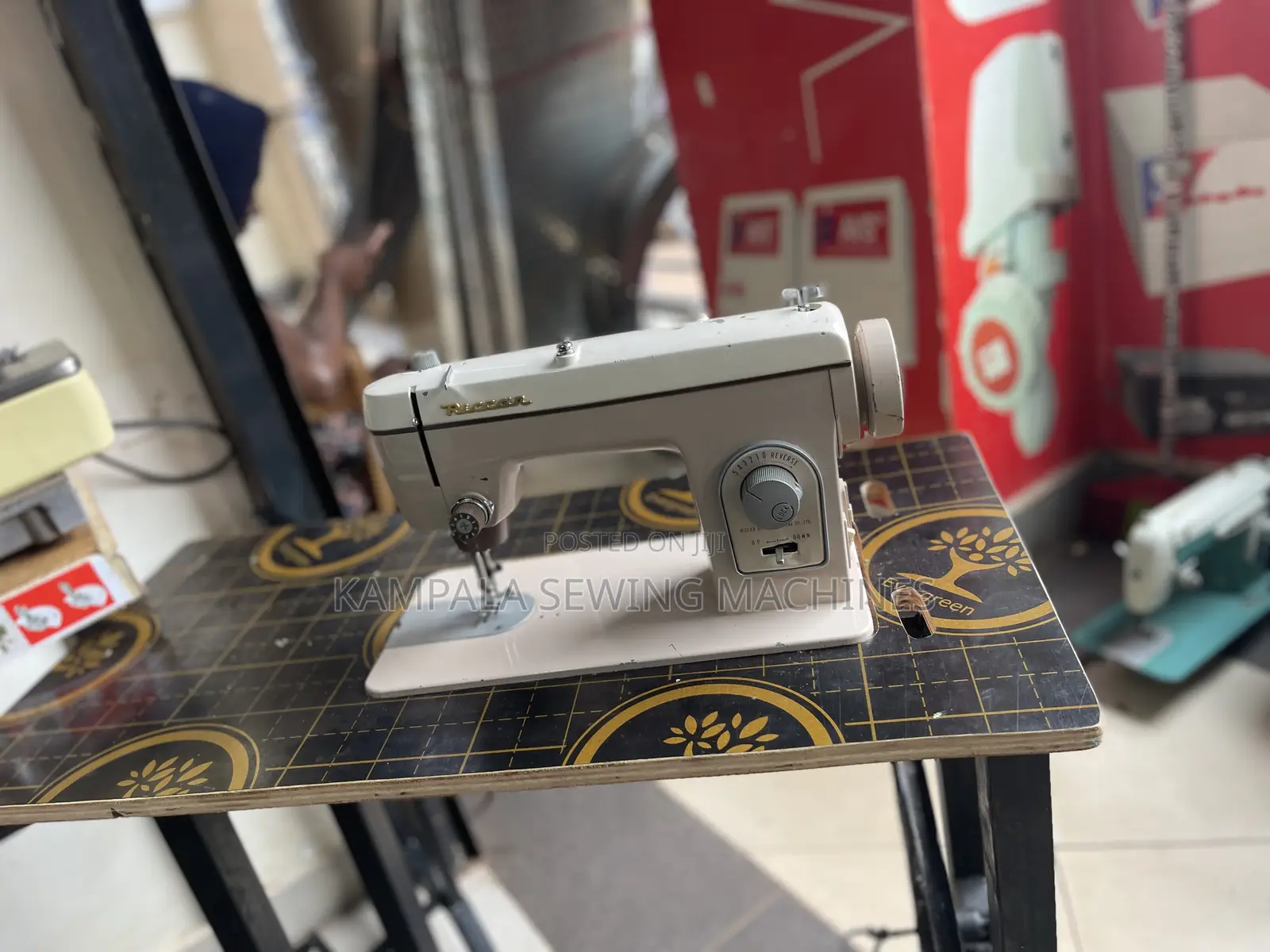 Ricca Japan Used Sewing Machine Complete Set