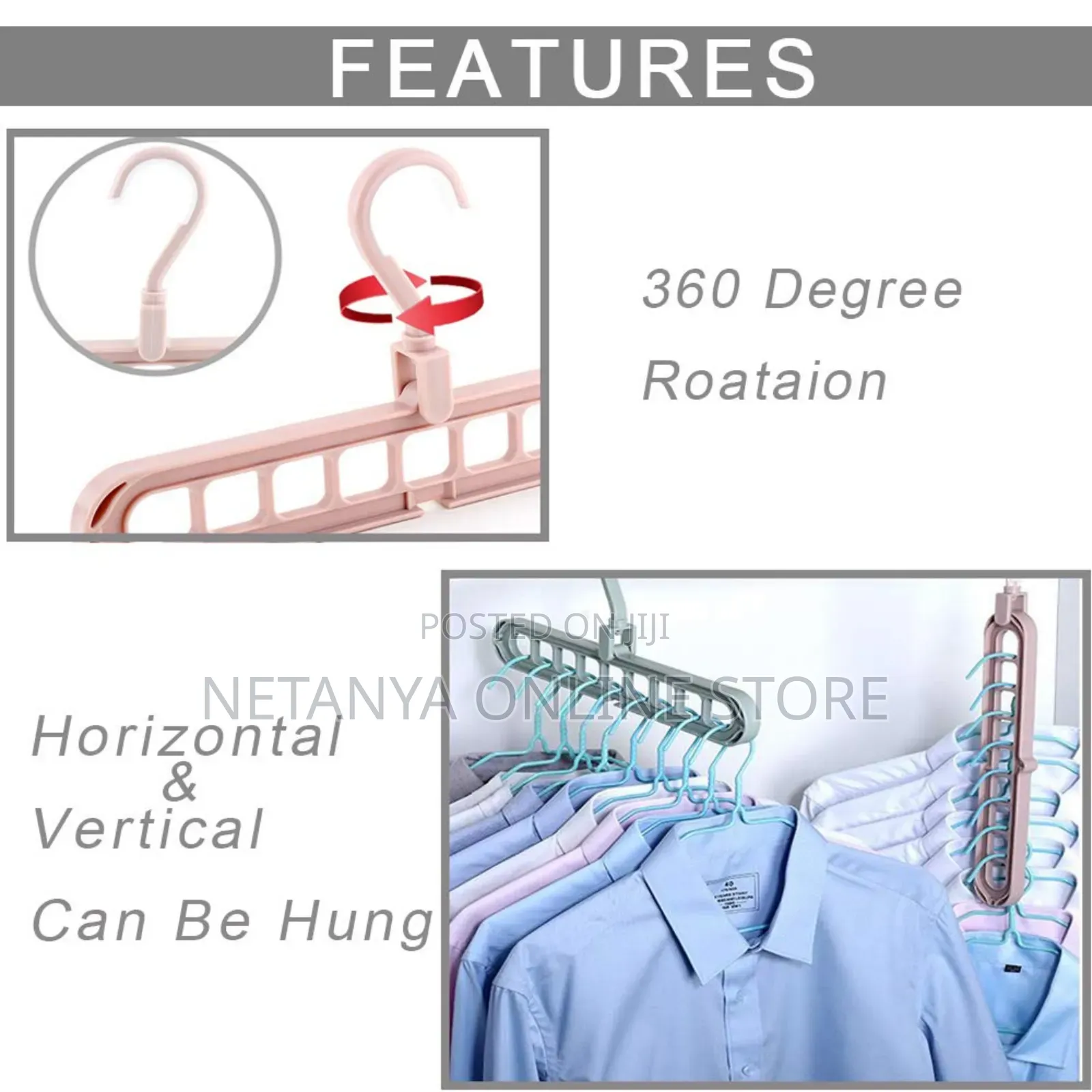 9in1 Space Saving Hanger