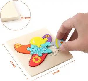 Wooden 3D Puzzles for Kids