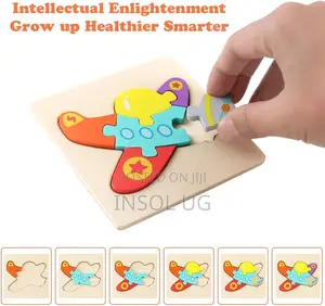 Wooden 3D Puzzles for Kids