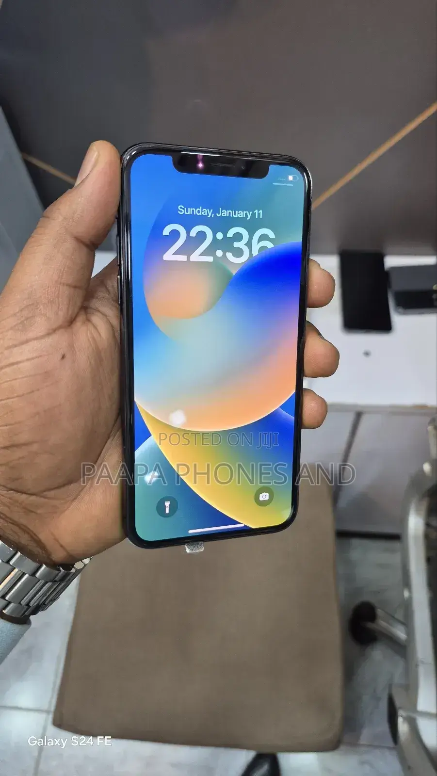 Apple iPhone X 256 GB Black