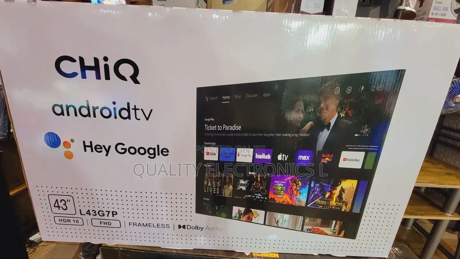 Chiq 43 Inches Google Tv Smart