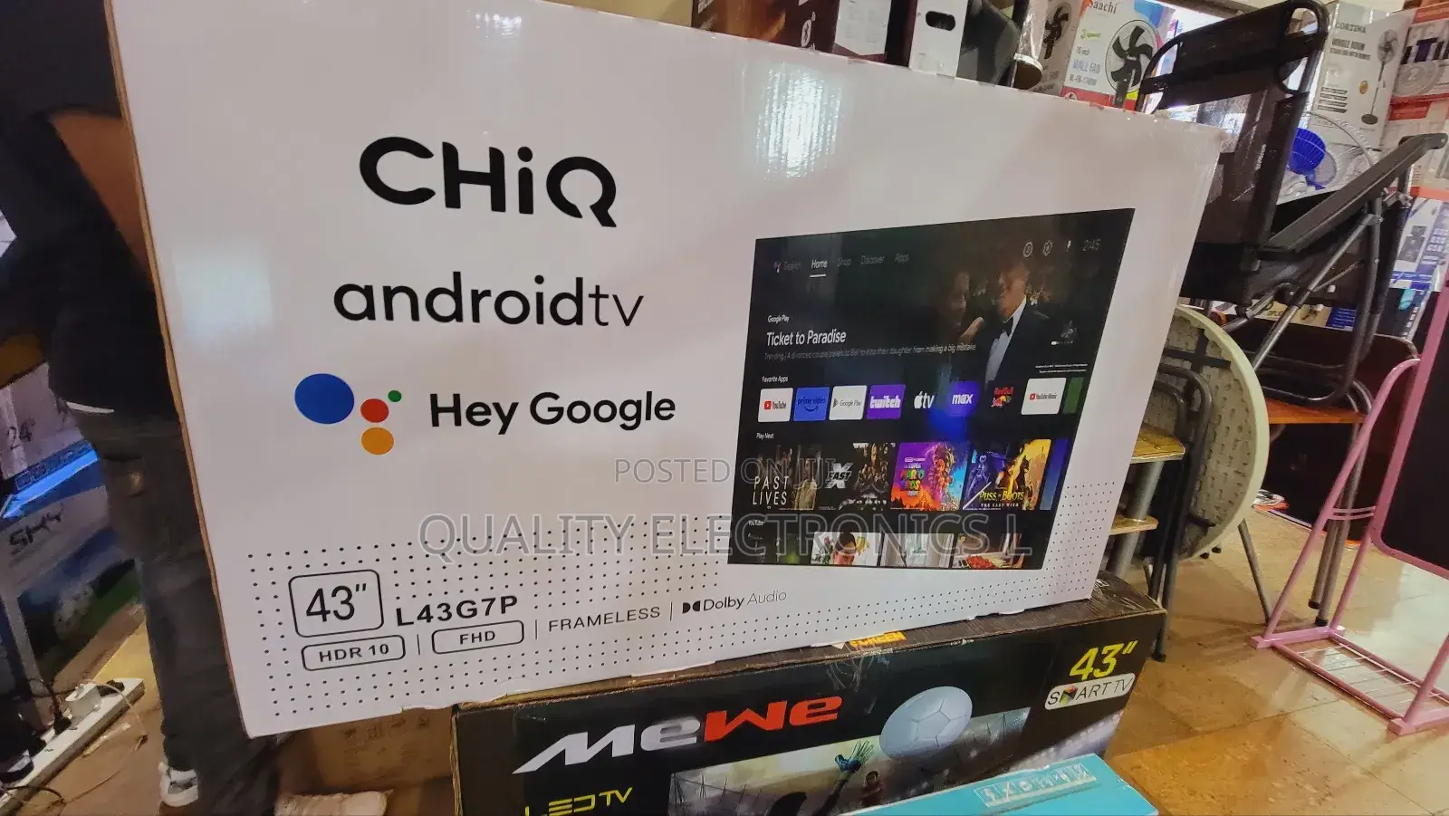 Chiq 43 Inches Google Tv Smart