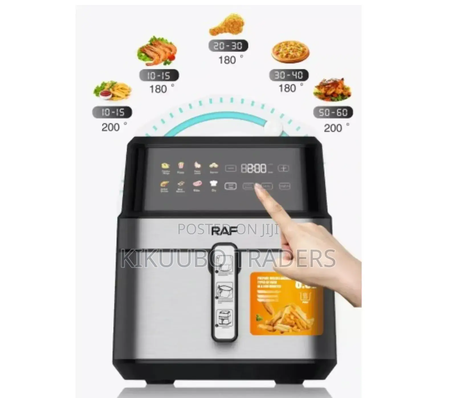 RAF 8L Digital Air Fryer