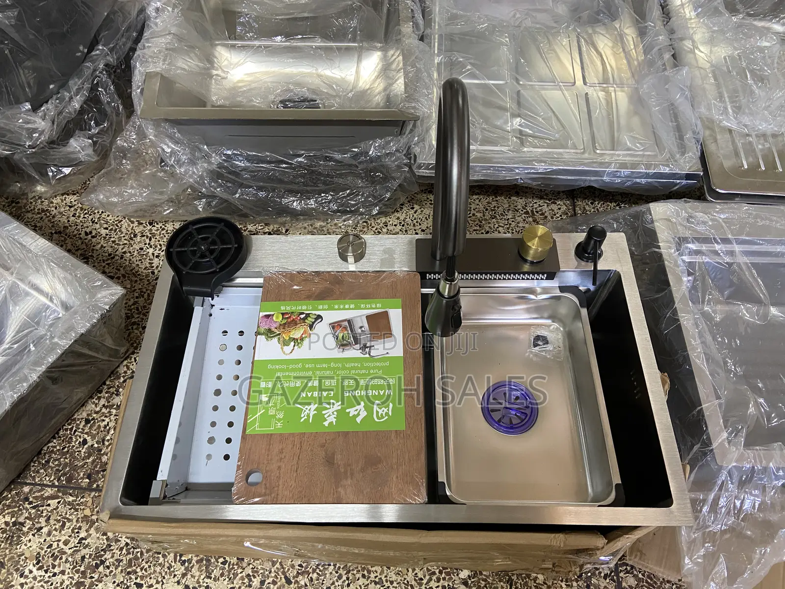 Single Smart Multifunction Sink Complete
