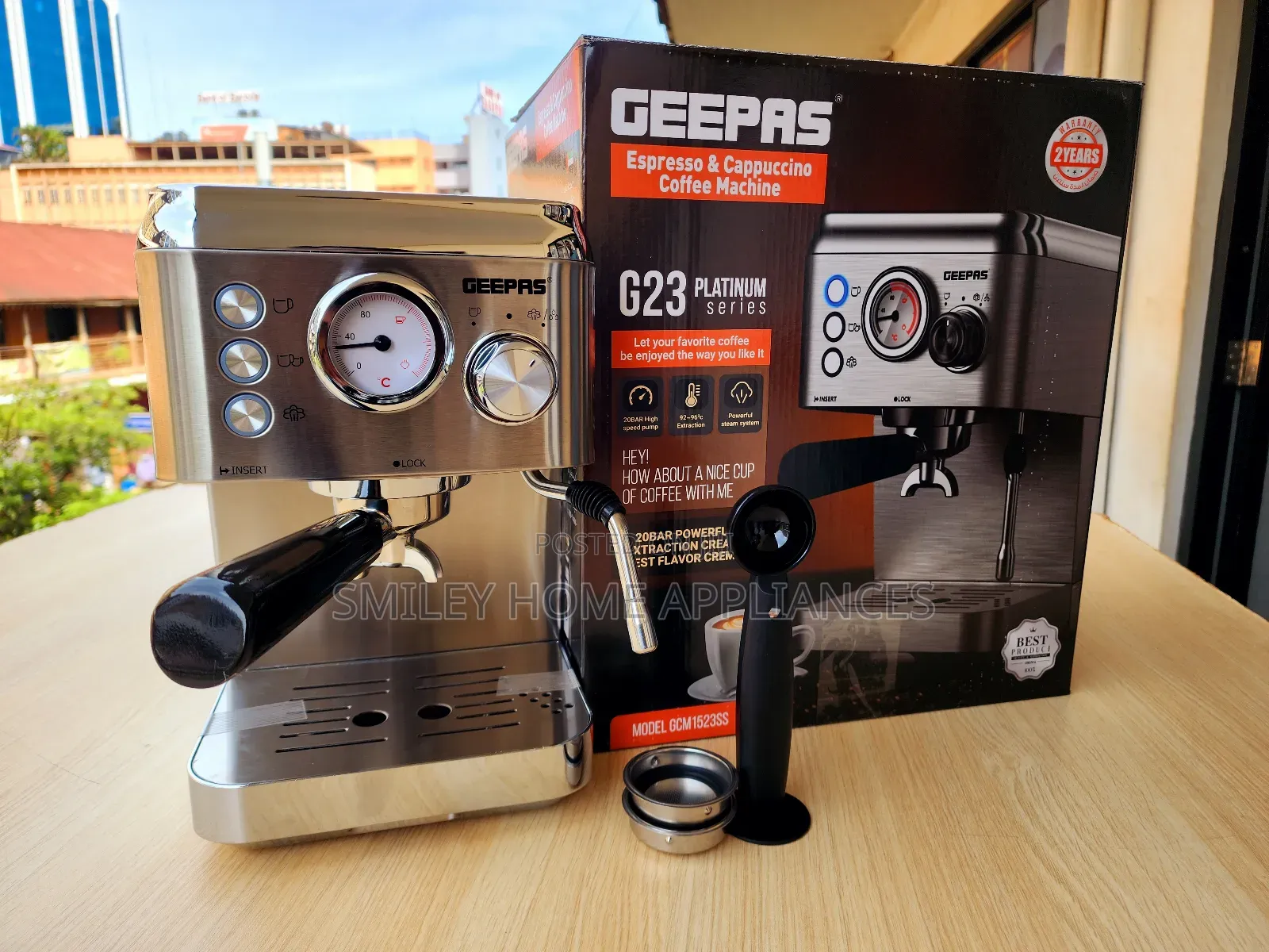 GEEPAS Expresso Coffee Maker