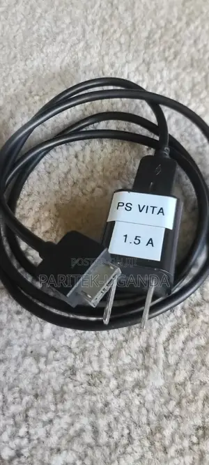 PS Vita 1000 Travel Charger 120v Power Wall Adapter + Cable