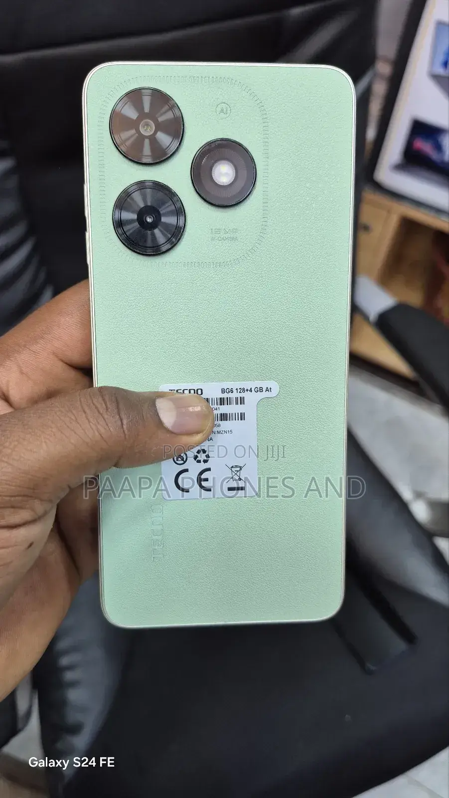 Tecno Pop 8 128 GB Green