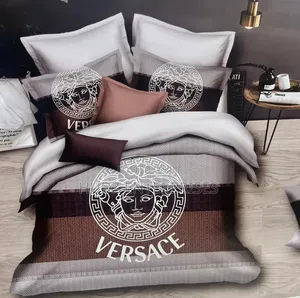 5x6 Labeled Duvet 4pc Versace