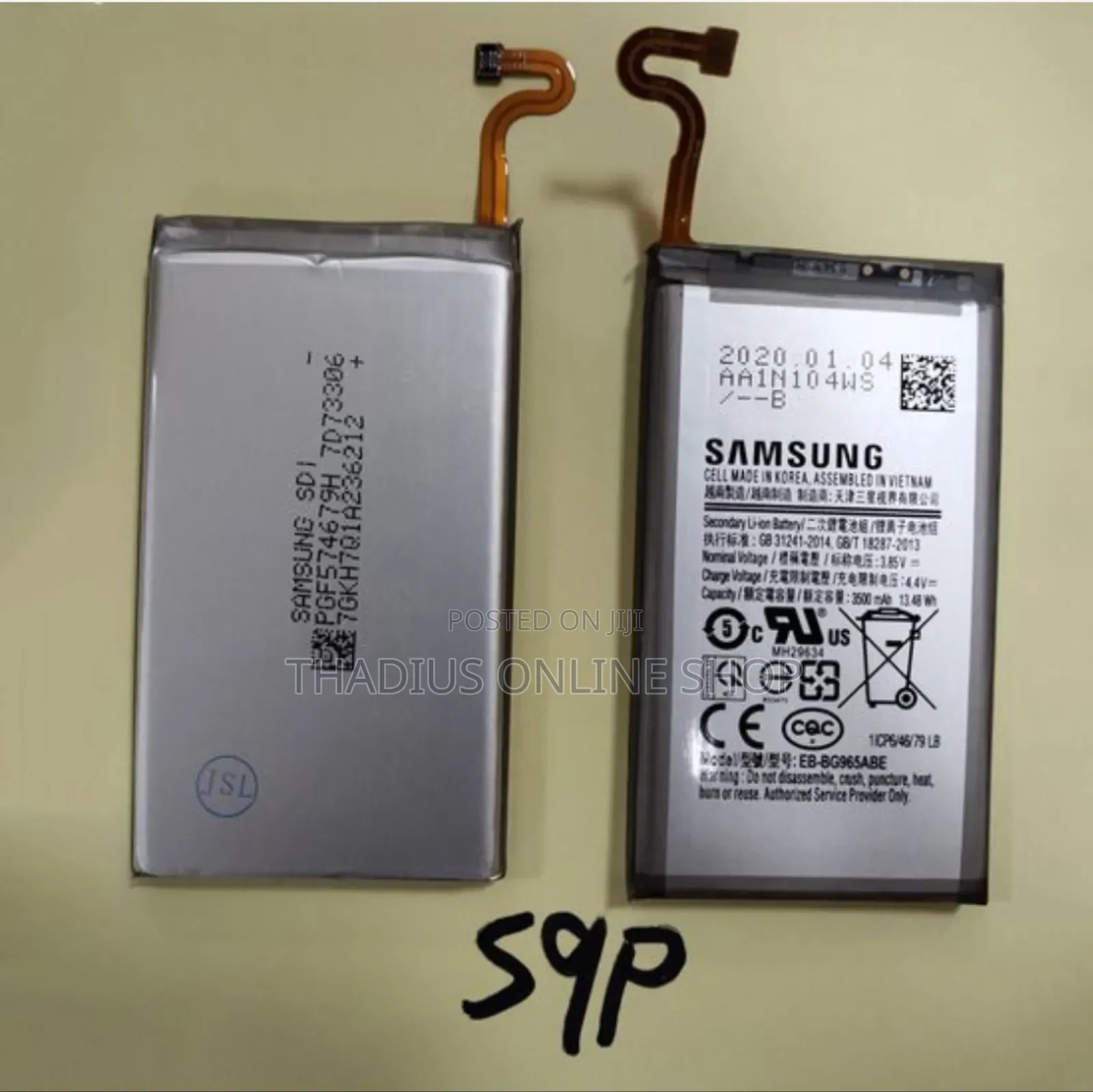 Samsung S9plus Battery Replacement