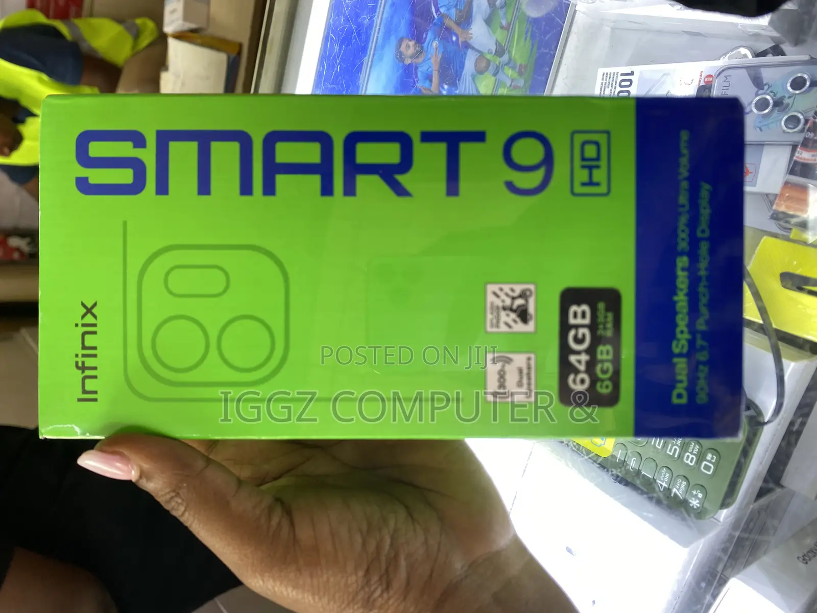 New Infinix Smart 9 64 GB Black